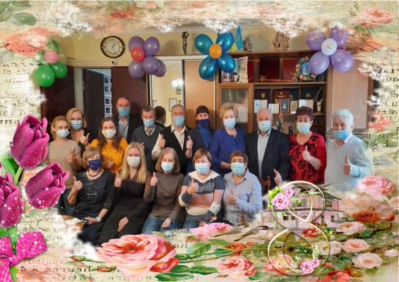 Дирекція вітає! жінок з 8 БЕРЕЗНЯ
